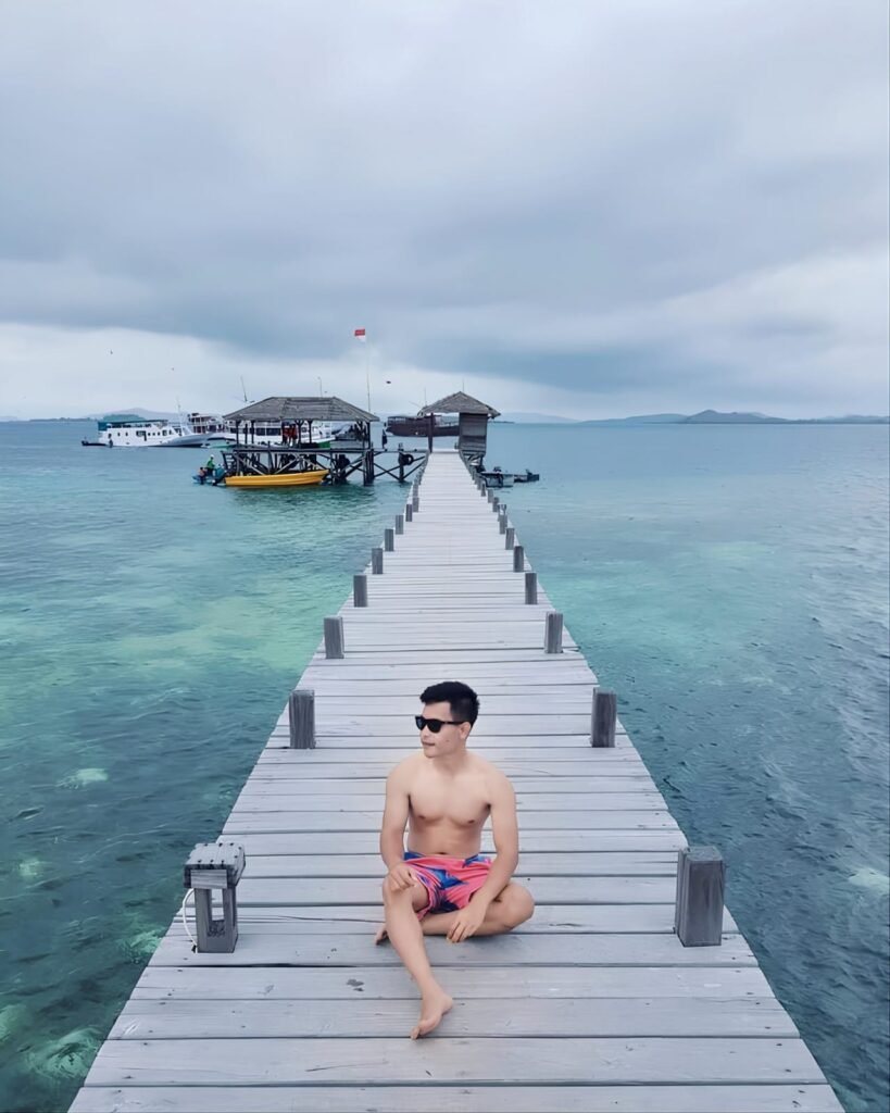 Kanawa Island Wooden Pier