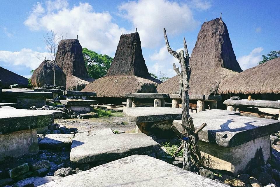 Panoramic View of Waikabubak: "Kampung Tarung," Sumba Island
