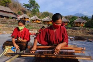 Nggela Culture Ikat Weaving