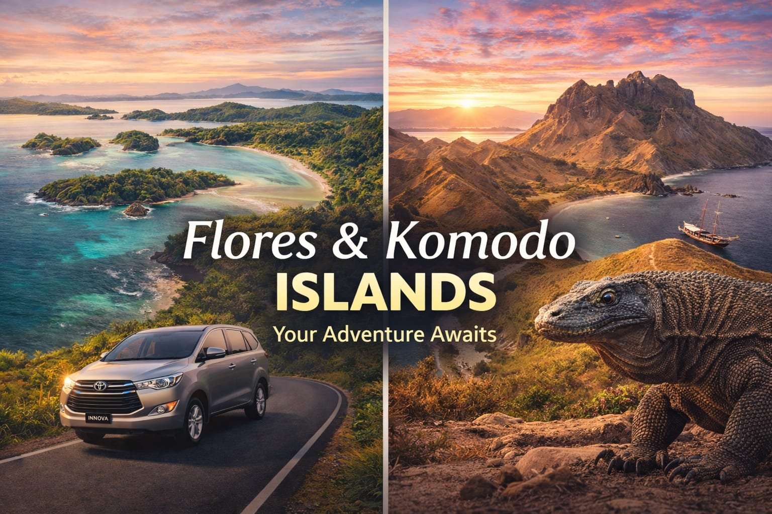 Multi Island Flores Komodo Itinerary