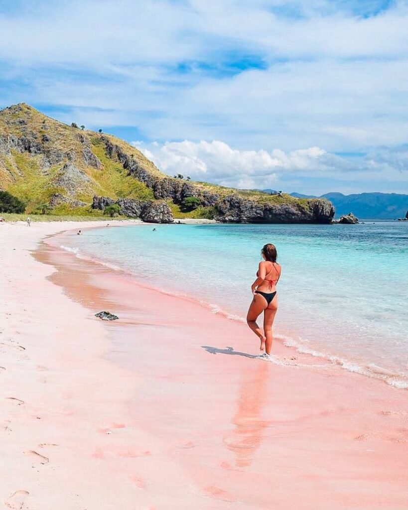 Flores Komodo Tour Itinerary-Pink Beach Komodo