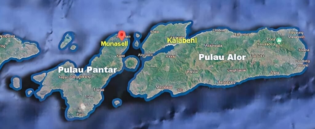 Alor Map-Trip to Alor Island Indonesia