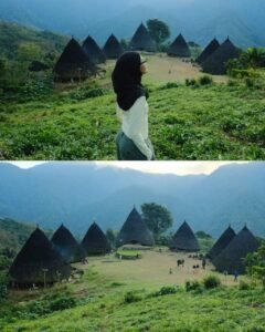 Wisatawan menikmati Trip Wae Rebo dengan trekking menuju desa adat di pegunungan Flores yang dikelilingi panorama hijau menakjubkan.