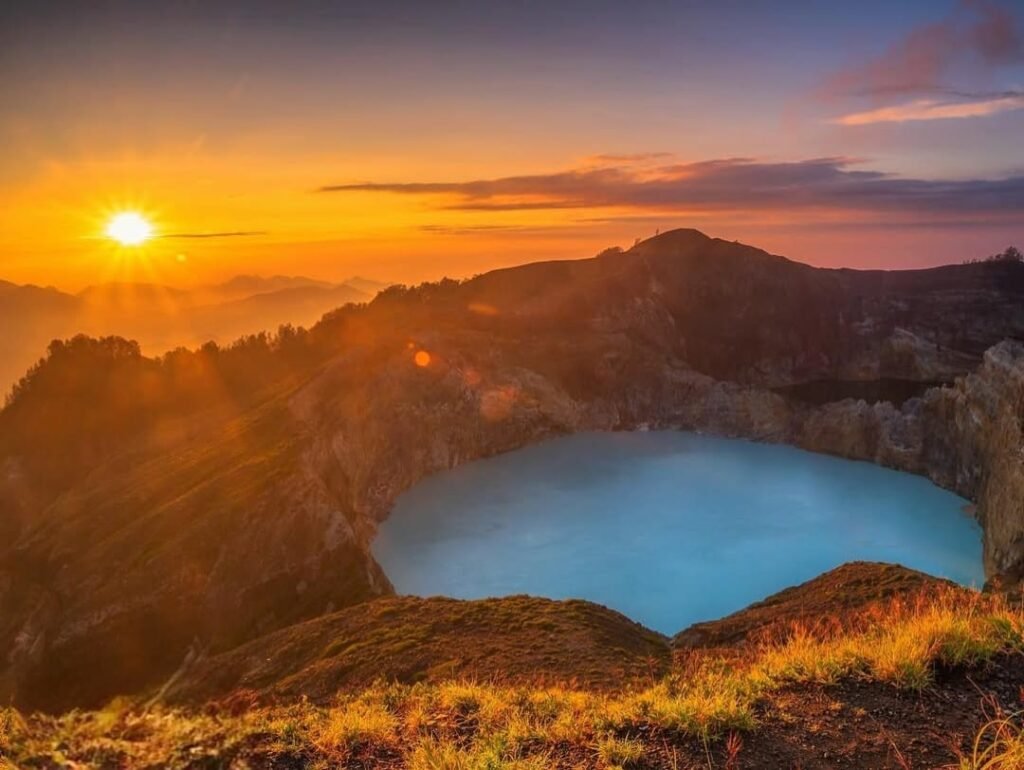 Scenic trip to Flores featuring Kelimutu Lakes, stunning landscapes, and vibrant local culture in Indonesia