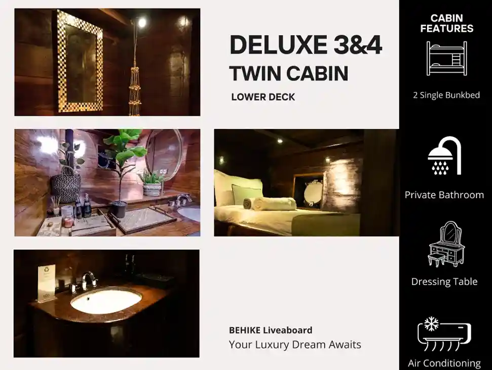 Lower deck 2 | flores komodo tour organizer