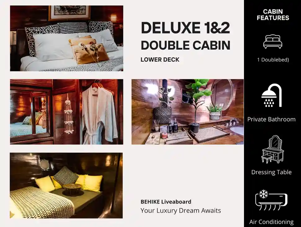 Lower deck | flores komodo tour organizer