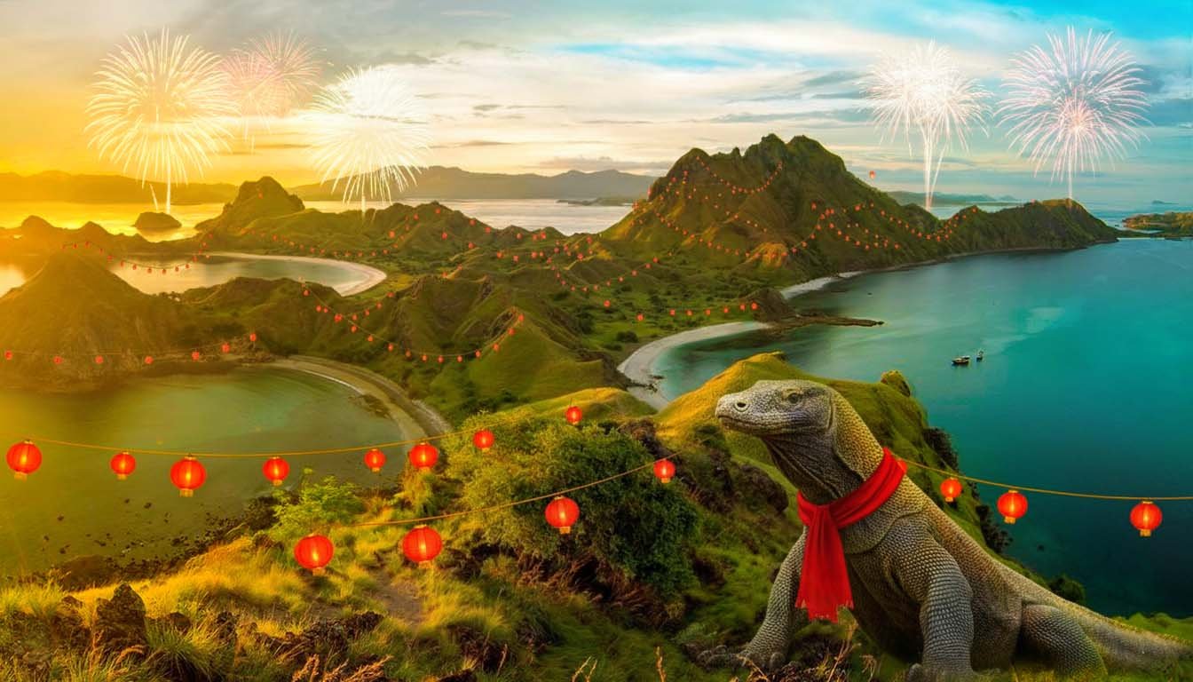 Lunar New Year Adventure Celebrate Good Fortune in Komdo Island Flores