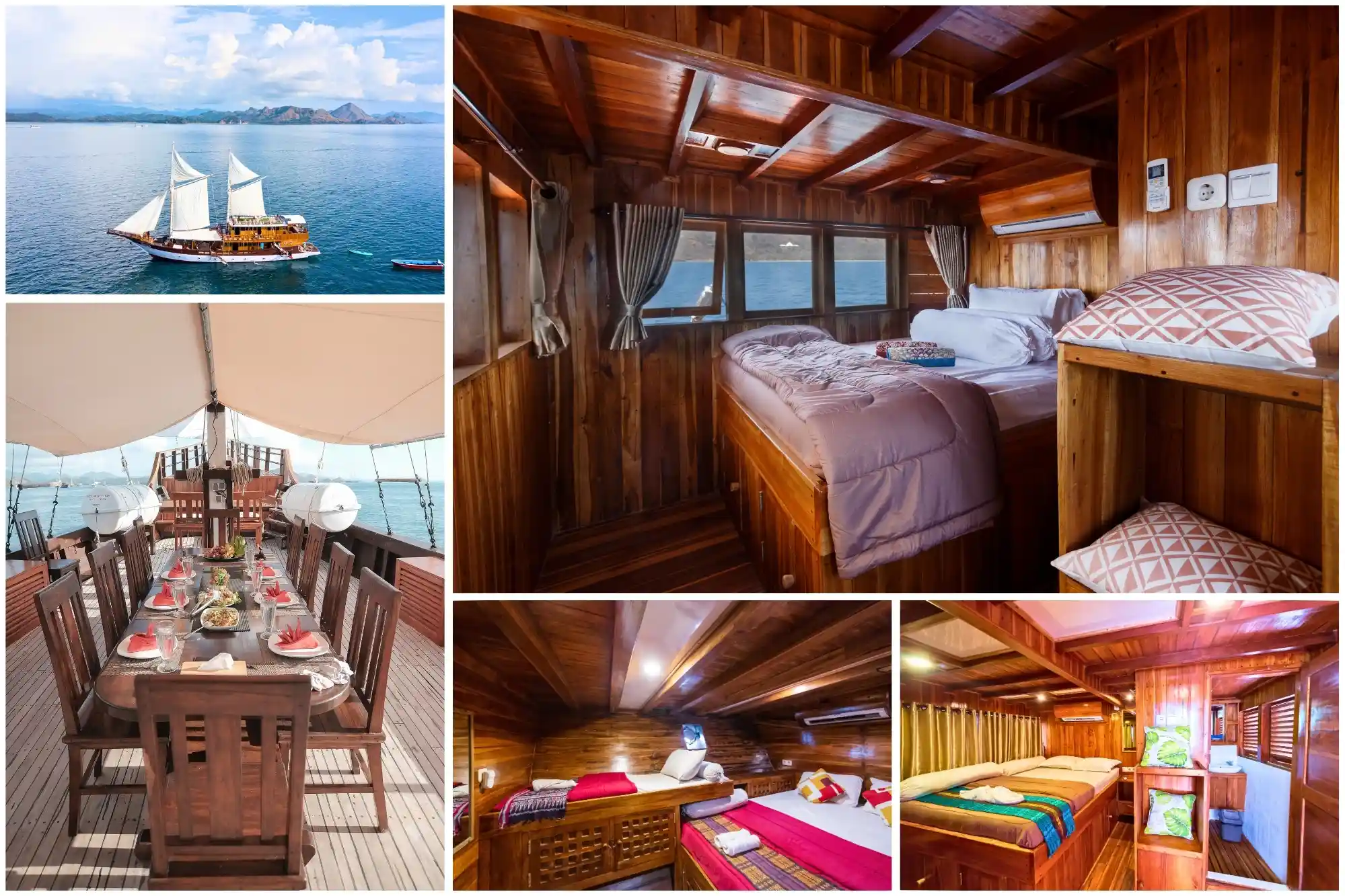 Luxury Phinisi Helena Master Bedroom