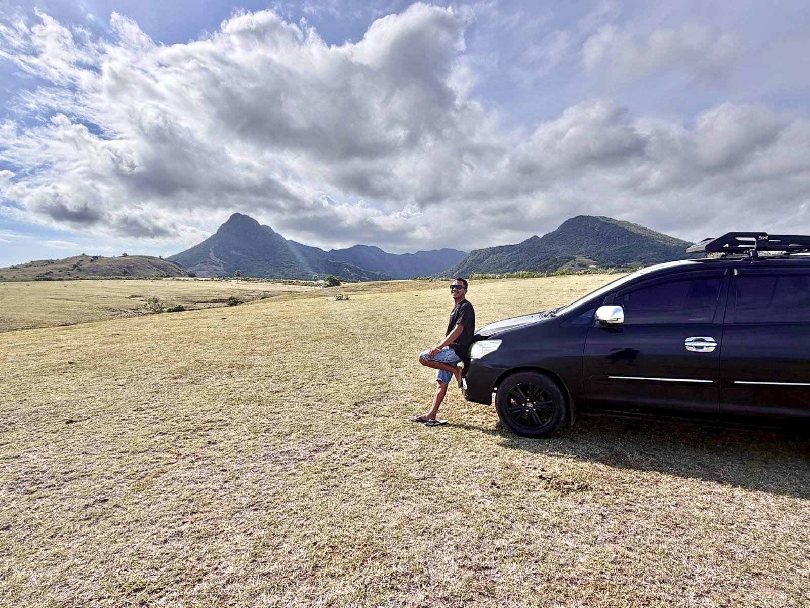 Mausui Savannah Labuan Bajo explored with a private driver on a Flores overland tour