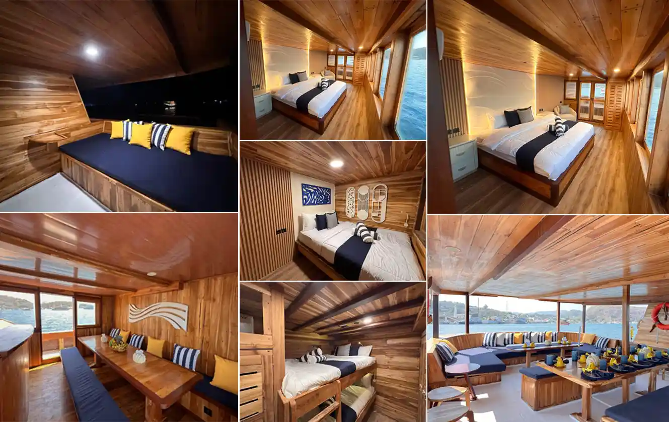 Room vhale boat | flores komodo tour organizer Room Vhale Boat