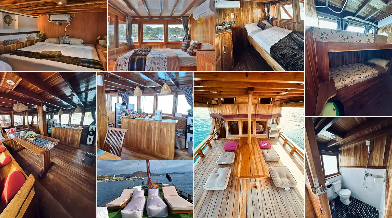 Room komodo trails boat | flores komodo tour organizer Room Komodo Trails Boat