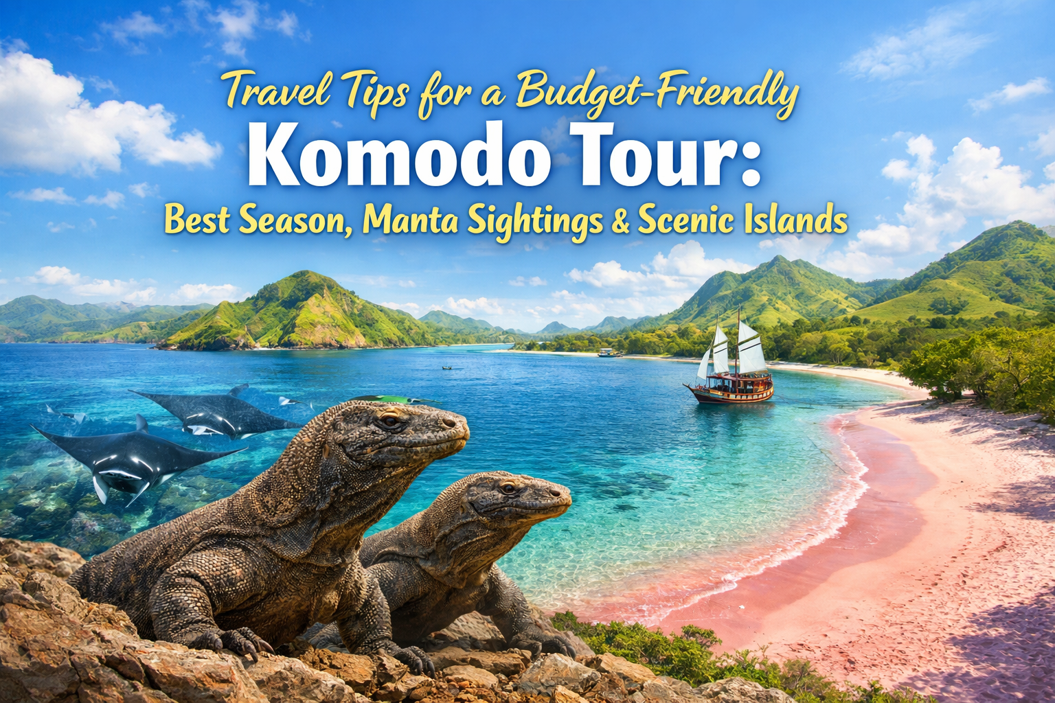 Explore Komodo Islands on a Budget Manta Sightings Scenic Views  Travel Advice