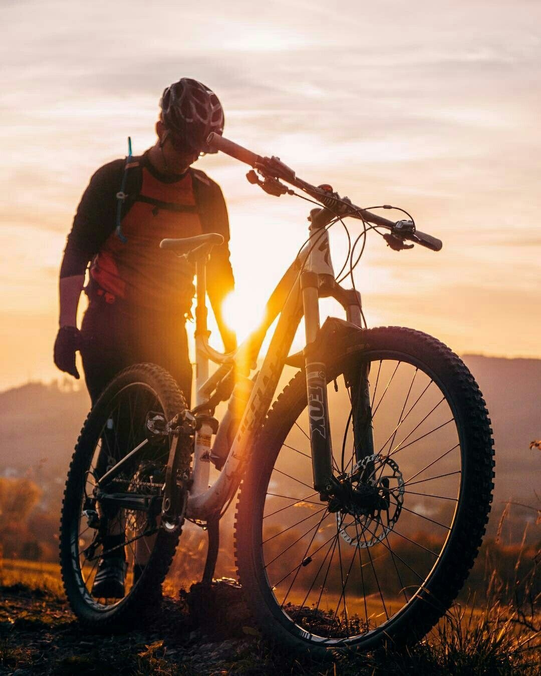 Cycling while enjoying nature in Flores