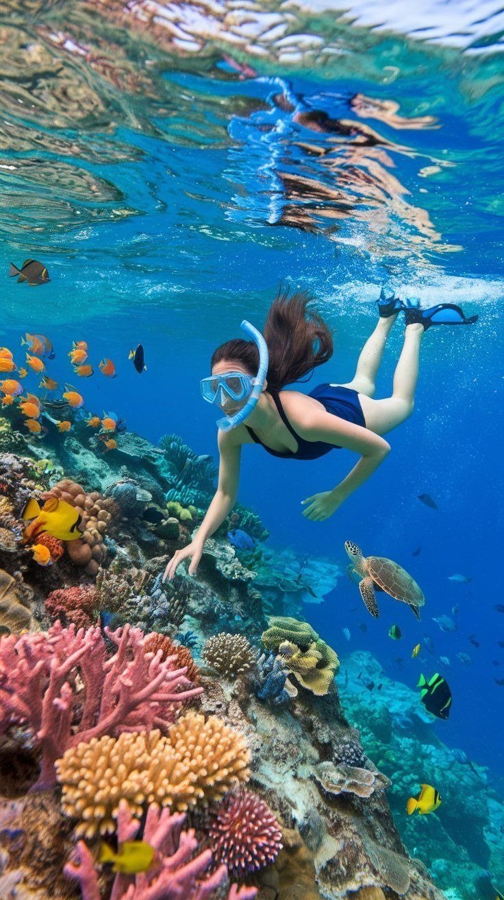 best snorkeling spots in Komodo National Park from vibrant coral reefs to manta ray encounters Experience crystal clear waters and unforgettable underwater adventures in Indonesias tropical paradise
