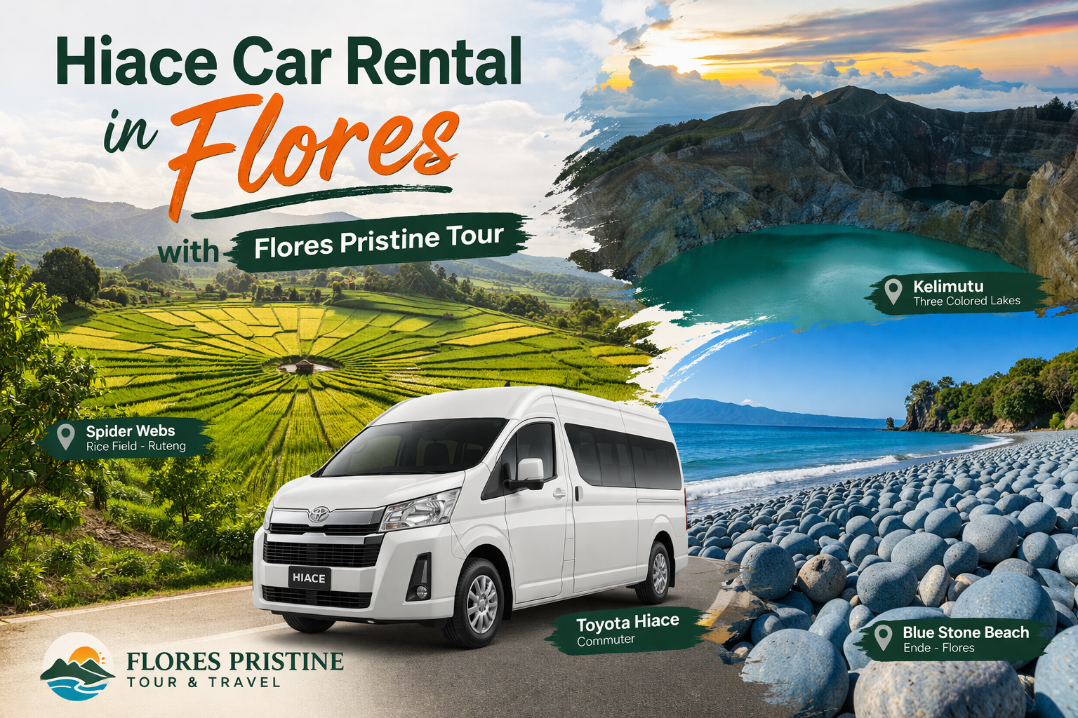 Hiace Car Rental in Flores