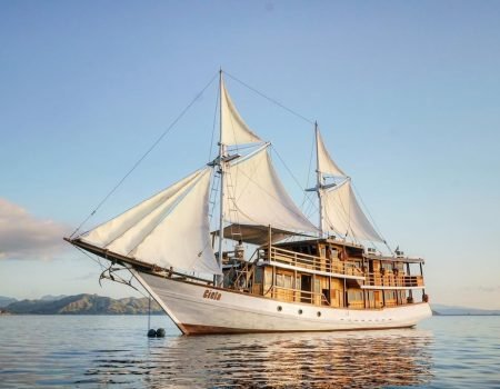 Pilihan charter kapal standar hingga Phinisi Labuan Bajo