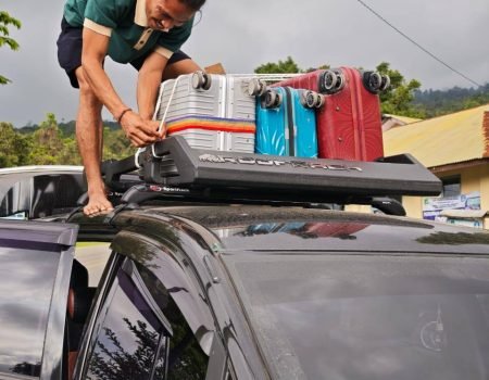 Edy as a English Speaking Driver in Flores in Indonesia