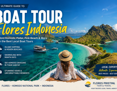 Best boat tour Flores Indonesia showcasing island hopping adventures, snorkeling spots, and stunning Komodo National Park landscapes.