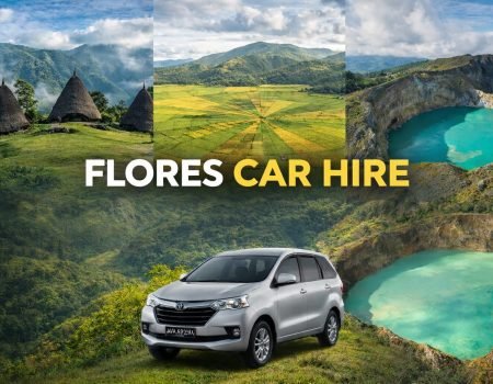 Private Flores car hire for overland tours across Flores Island Indonesia