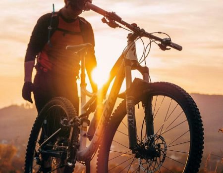 Cycling while enjoying nature in Flores.”