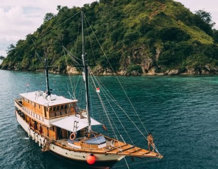 Komodo Private Tour exploring Komodo National Park with pink beach, Komodo dragons, and crystal-clear snorkeling spots