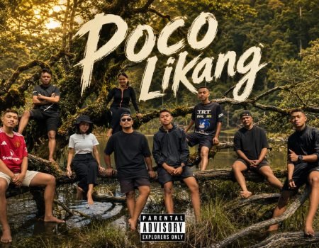 **Alt Text:** Poco Likang, a hidden trekking destination in Ruteng, Flores, featuring lush green mountains, a serene summit lake, and natural forest scenery.