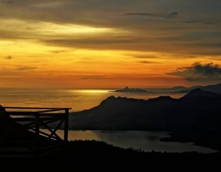 Sunset at Wolobobo-Flores Island Tour from Labuan Bajo