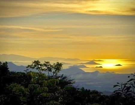 Sunset from Melo-Flores Overland Tours