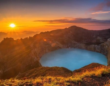 Scenic trip to Flores featuring Kelimutu Lakes, stunning landscapes, and vibrant local culture in Indonesia