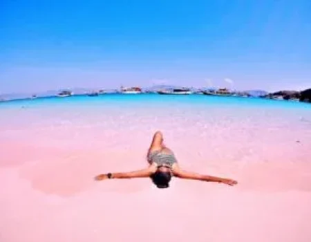 Pink Beach-Labuan Bajo tour package from Bali