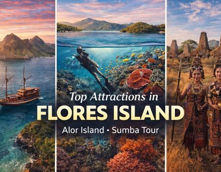 topo atraction of flores,sumba and alor island